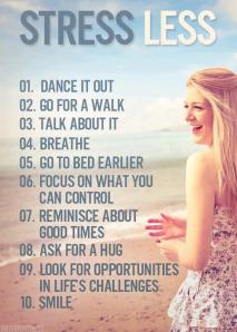 Ways to Stress Less